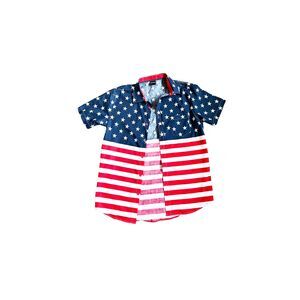 Fifth Sun American Flag Patriotic Button-Down Shirt - Stars & Stripes